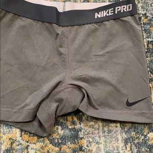 Women’s Nike pro spandex shorts